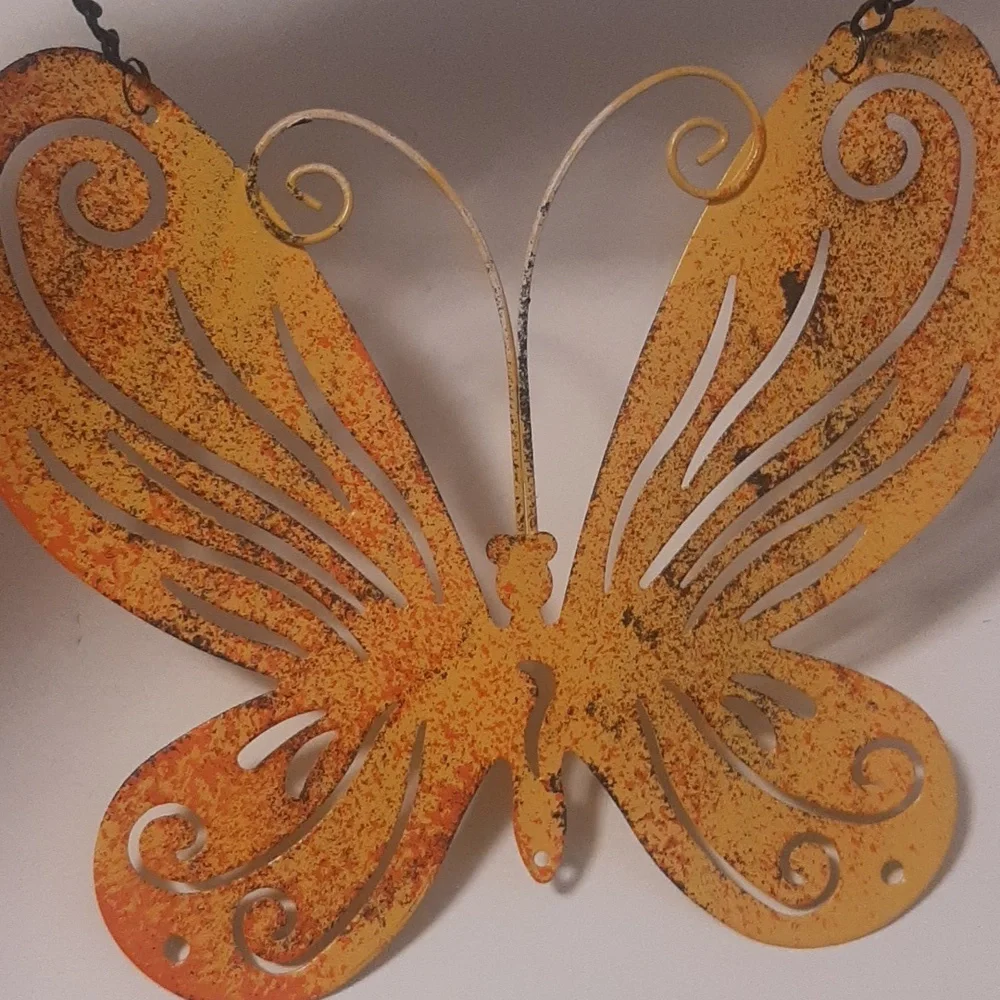 Handmade Butterfly Wall Art Metal 3D 